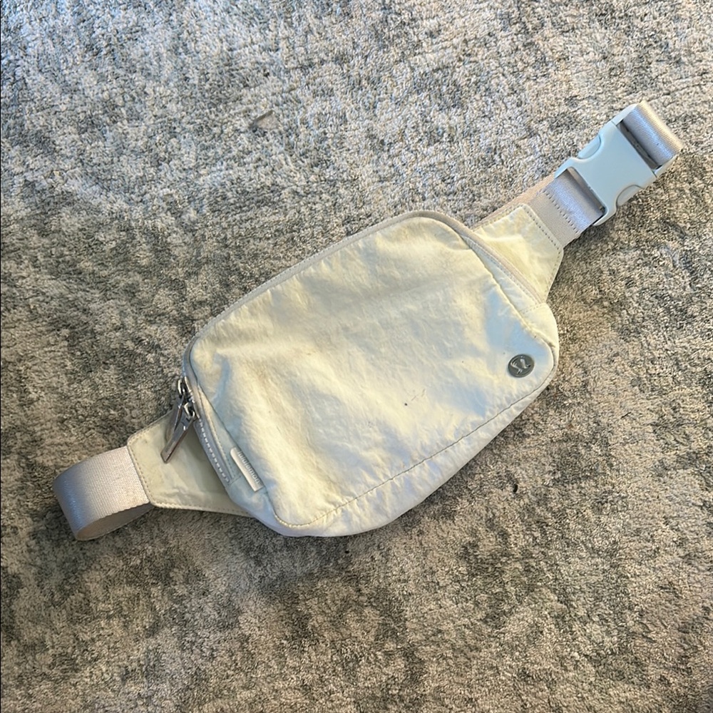 Lululemon Athletica Cream Crossbody Bag